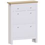 Arlington Shoe Cabinet, White