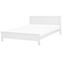 Bed Frame White Pine Wood Eu Super King Size 6ft