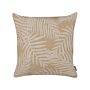 Scatter Cushion Beige Jute 45 X 45 Cm Natural