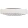 Ceiling Lamp White Iron Integrated Led Lights Round Shape Decorative Modern Glamour Lighting