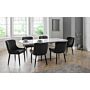 Luxe Velvet Dining Chair - Grey