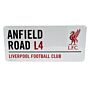 Liverpool Fc White Street Sign