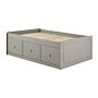 Corona Grey 3’0” Cabin Bed, Grey Wax