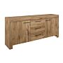 Compton 3 Drawer 2 Door Sideboard Oak