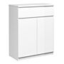 Naia Sideboard - 1 Drawer 2 Doors In White High Gloss