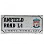 Liverpool Fc Retro Street Sign