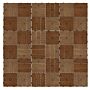 Outsunny 9 Pcs Garden Decking Tiles Wooden Outdoor Flooring Tiles, Brown