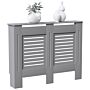 Milton Radiator Cover Grey, Medium