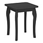 Baroque Stool Black