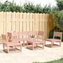 Vidaxl 5 Piece Garden Sofa Set Solid Wood Douglas