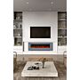 50inch Wall Mounted Electric Fireplace Grey