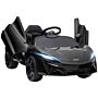 Homcom Mclaren Licensed Kids Electric Ride On Car With Butterfly Doors, 12v Powered Electric Car With Remote Control, Horn, Headlights, Mp3