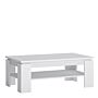 Fribo Large Coffee Table In White