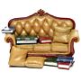 Black Cat Sofa Tiered Trinket Display Stand