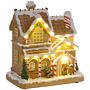 Homcom Gingerbread House Light & Music Christmas Decoration