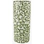 Umbrella Stand, Vintage Green & White Floral Design