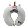 Relaxeazzz Plush Memory Foam Travel Pillow - Astra The Unicorn Adoracorns