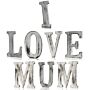 Shabby Chic Letters - I Love Mum (8)