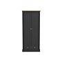 Devon 2 Door Wardrobe Charcoal