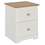 Colorado 2 Drawer Petite Bedside Cabinet