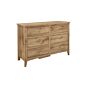 Hampstead 6 Drawer Chest Oak