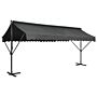 Vidaxl Free Standing Awning 500x300 Cm Anthracite