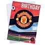 Manchester United Fc Musical Birthday Card