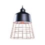 1-light Pendant Ceiling Lamp Black