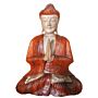 Hand Carved Buddha Statue - 30cm Welcome