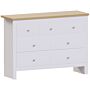 Arlington 4+3 Drawer Chest, White