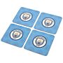 Manchester City Fc 4pk Cork Coaster