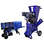 T-mech Log Splitter 5t 370mm & T-mech 15hp Wood Chipper