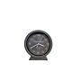 Grey Removable Mantle Clock 15cm