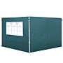 Outsunny 3m Gazebo Exchangeable Side Panel-green