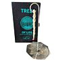 Rope Incense And Silver Plated Holder Set - Tree Of Life