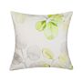 Decorative Cushion Multicolour Leaf Motif Square 45 X 45 Cm Modern Décor Accessories