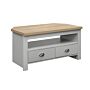 Highgate Corner Tv Unit Grey & Oak