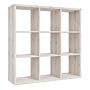 Mauro 3x3 Storage Unit In Sand Oak