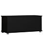 Leon Storage Ottoman, Black