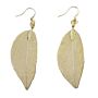 Earrings - Bravery Leaf - Gold