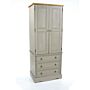 Corona Grey 2 Door, 3 Drawer Wardrobe