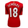 Manchester United Fc Scholes Signed Shirt