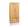 Augusta Pine 2 Door, 2 Drawer Wardrobe