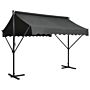 Vidaxl Free Standing Awning 300x300 Cm Anthracite