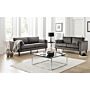 Hayward Velvet Medium 2 Seater Sofa - Grey