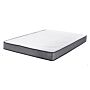 Pocket Spring Mattress White Fabric Eu Double 4ft6 Size Firm