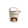 11.7x9x8cm 2pc Oil Burner White