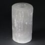 Selenite Cylinder Candle Holder - 15 Cm