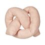 Cushion Pink 172 X 14 Cm Teddy Fabric Throw Pillow Decorative Soft Filling Multiple Shapes Accessories