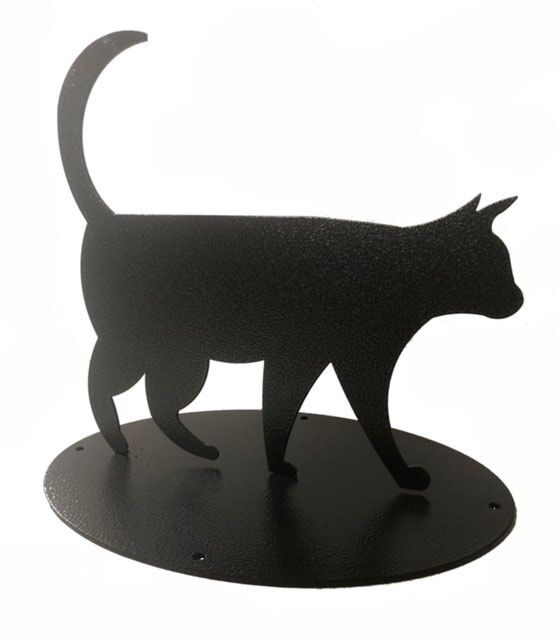 Cat Boot Scraper Silhouette